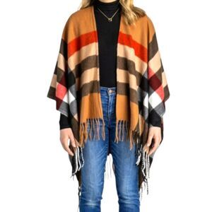 EC JACK & MISSY "CHELSEA" WRAP/BLANKET SCARF OSFM